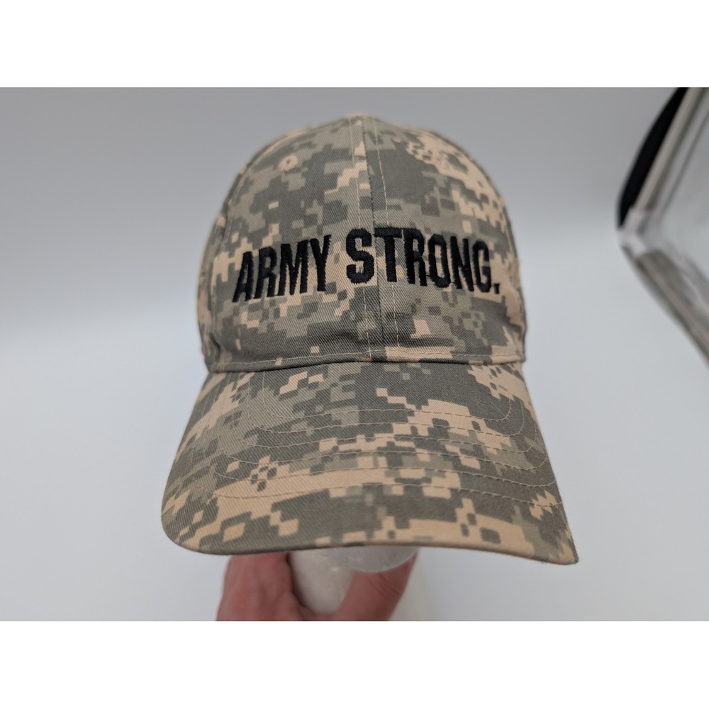 ATT Headwear Army Strong Digital Camo Baseball Cap Adjustable Hat Men Camouflage
